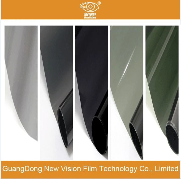 Free Sample Car Sun Shade 0.5m*3m 1ply Window Tint Film For Car Glass
