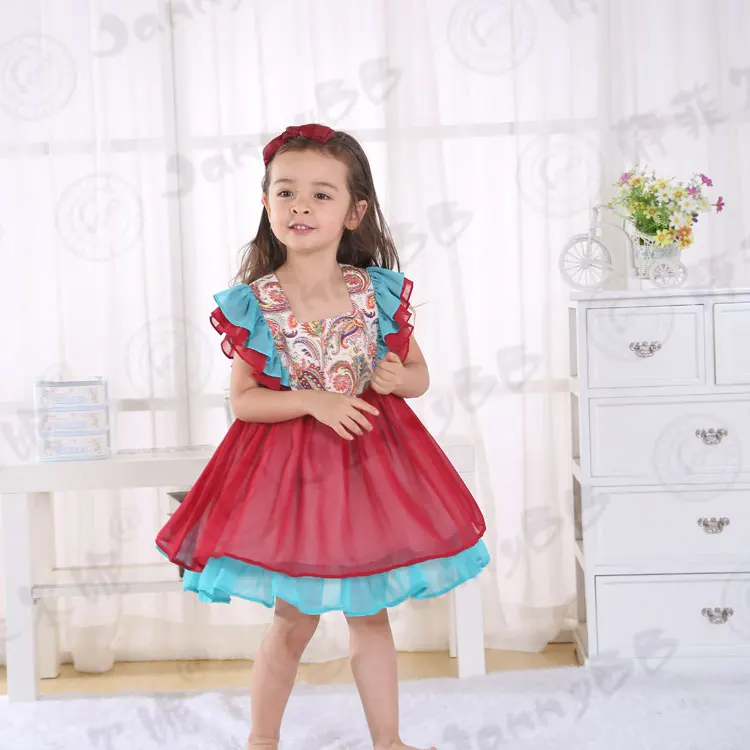 Wholesale Children's Boutique Clothing Baby Girls Well Dressed Wolf