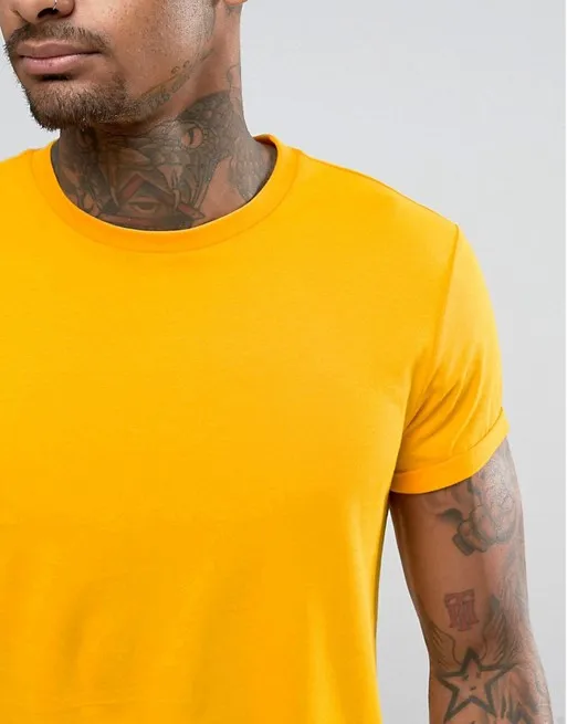 Wholesale 220g High Quality Plain Pima Cotton T-shirt