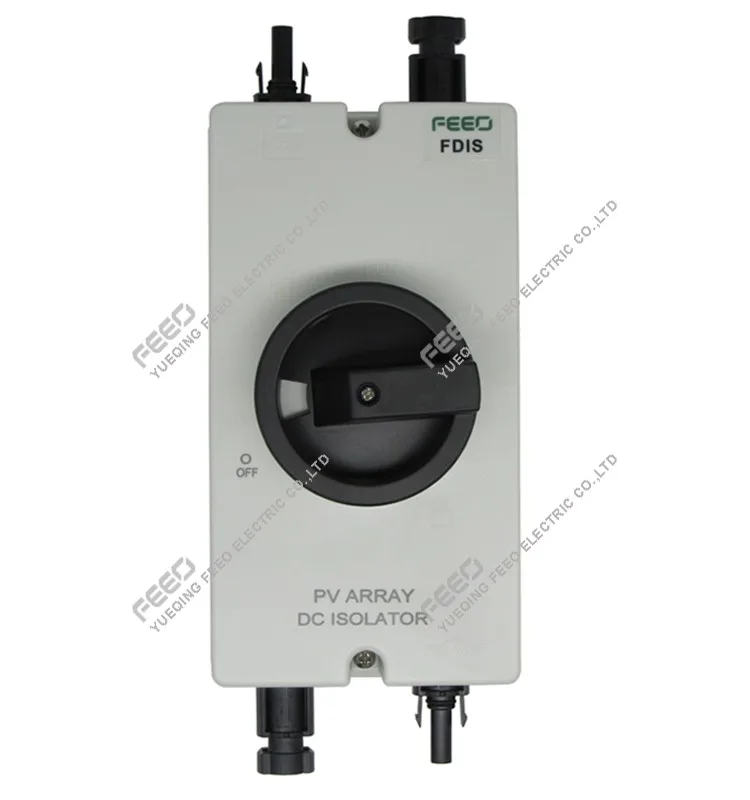 Enclosed Rotary Dc Solar 4p Disconnector Battery 32a Electrical