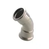 M press fitting equal elbow 45 degree