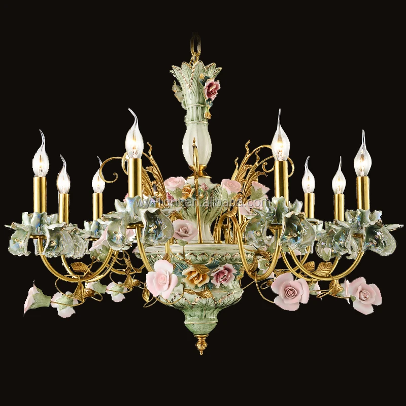 Luxe Franse Empire Keramische Verlichting Kroonluchter Moderne Met ... Luxe Franse Empire Keramische Verlichting Kroonluchter Moderne Met ...