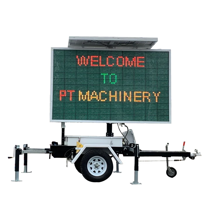 Traffic Message Board Highway Signs Screen Outdoor Mobile Led Display
