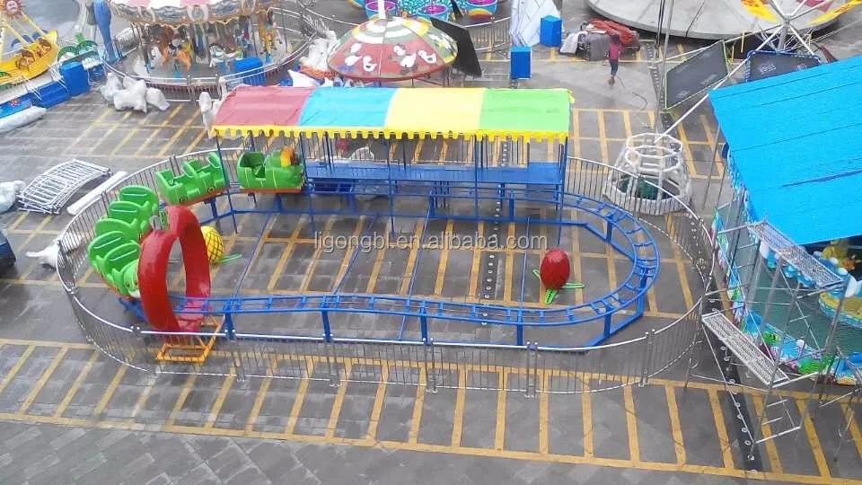 Caterpillar Happy Train Amusement Park Rides for Sale