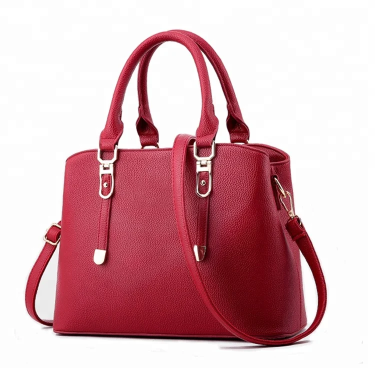 China Manufacturers Pu Leather Ladies Handbag - Buy Metal Handbag ...