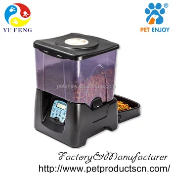 Automatic Electronic Timer Programmable Dog Feeder For Large To
