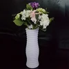Hot sales plastic vase ,plastic led flower pot for garden decoration