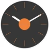 black dial only minute hand move plastic wall clock models in Guangzhou