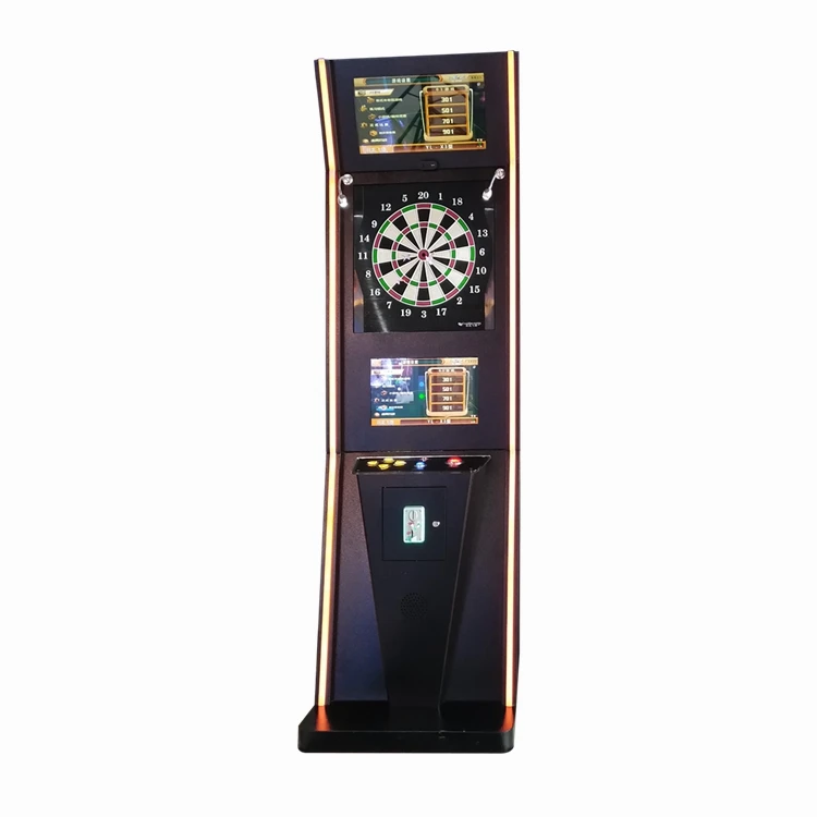 Ordinary Arcade Dart Machines With Led Light Bar For Coin Poerated Game