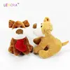 Factory sale unique design valentine plush dog with heart simple design plush dog simple design oem odm custom soft animal toys