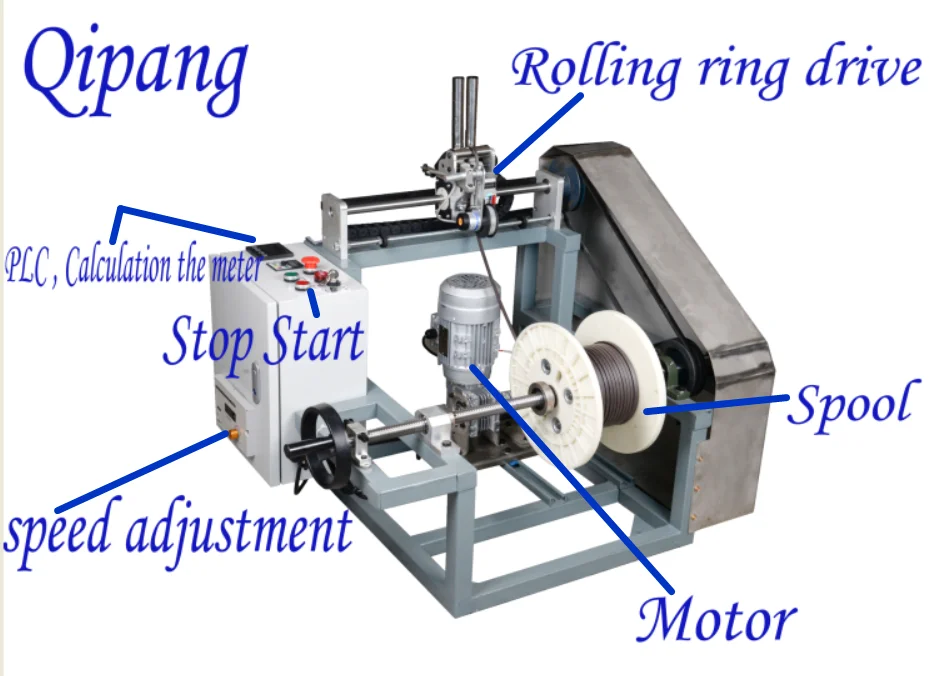 Automatic Spool Winding Machine Spool Take Up Machineautomatic Winding