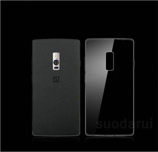 Fashion Crystal Soft Slim TPU Transparent Mobile Phone Cases For One Plus 2 Silicon Gel Covers