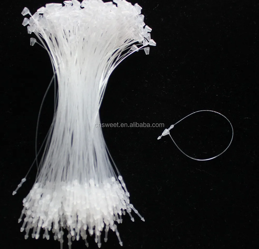 Clear Garment Hang Tag Plastic String For Clothing Toys Shoes Buy