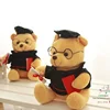 New Design Very Practical Plush Graduation Bears on Sale,Top Quality University College Student Gift,Teddy Bear Graduation Bear