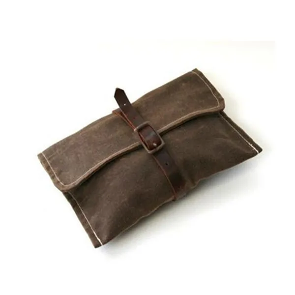Waxed Canvas Bike Saddle Bag Simple Tool Product On Alibaba