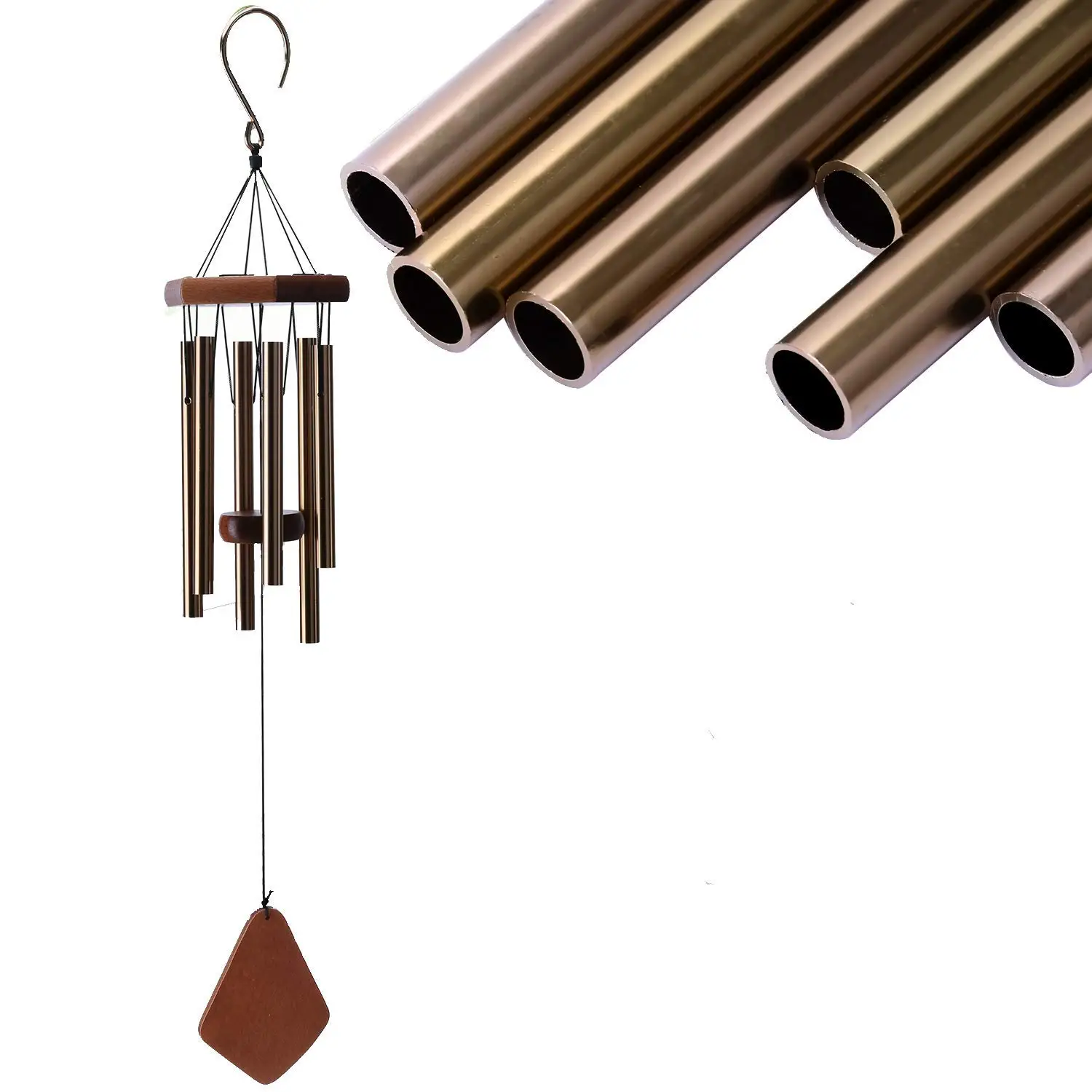 15.99. UPmagic Wind Chimes Outdoor, 25" Amazing Grace Wind Chimes with...