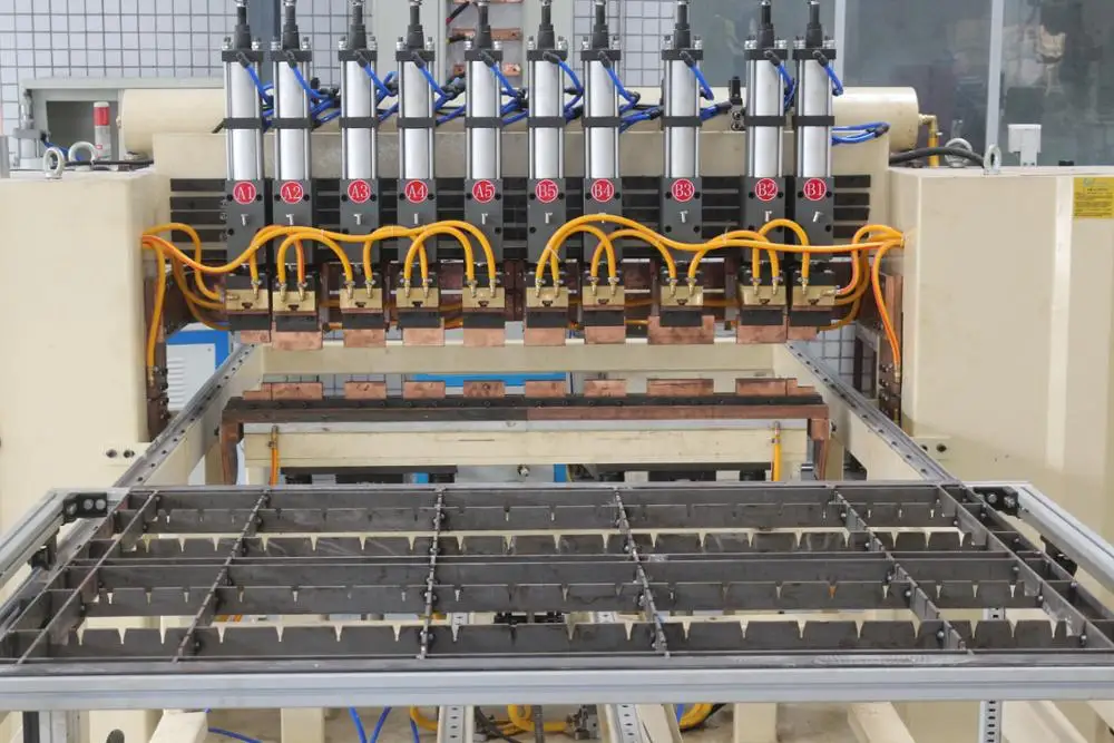 10 Head Galvanized Wire Mesh & Frame Welding Machine,Automatic Spot