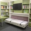 high quality pull down wall bed with desk, wall mounted bed, pull down murphy wall bed