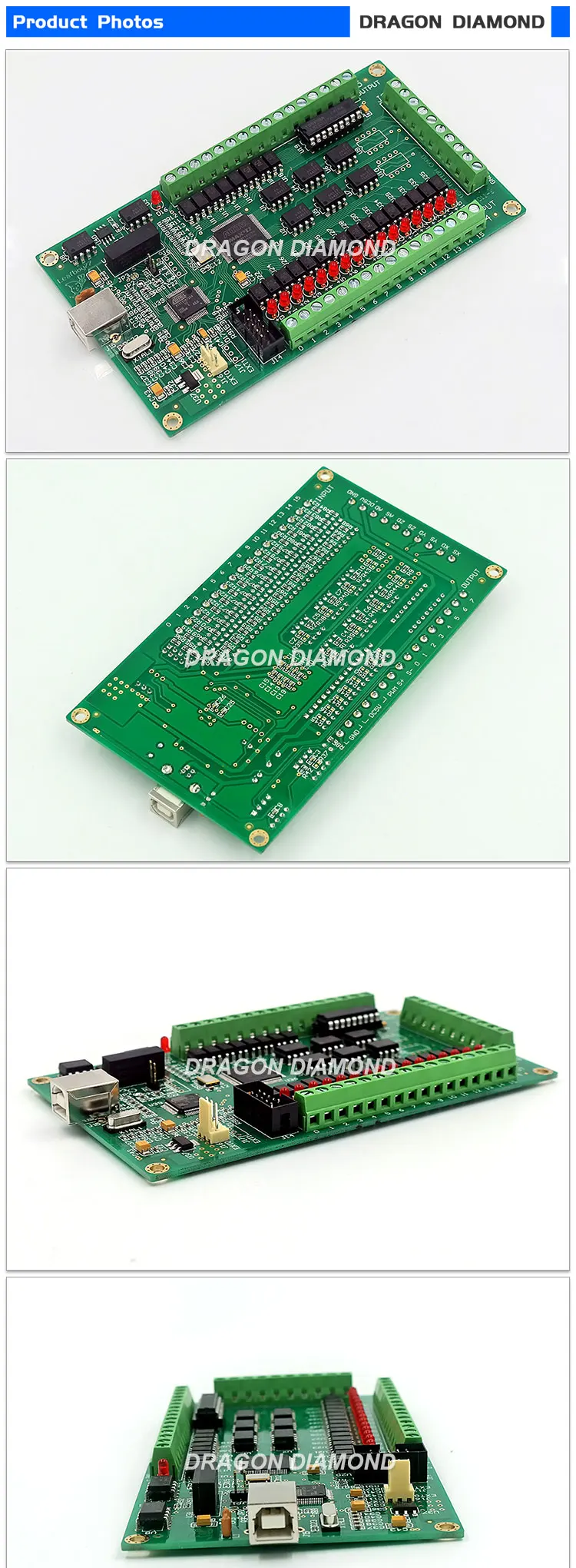 USB Interface CNC Motion Controller mach3 Servo cnc controller for 3 Axis
