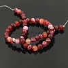 Wholesale Cheap 4 6 8 10 12mm Banded Red Agate Beads
