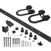 diy low profile barn door hardware barn door snap pulley popular