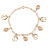 75170 Xuping wholesale Environmental Copper silk thread gold bead bracelet for free sample