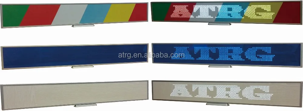 P5 LED Illuminated LED signage advertising board using in gondola