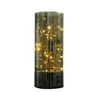 Hot sale smoke grey double sections cup LED light for Christmas