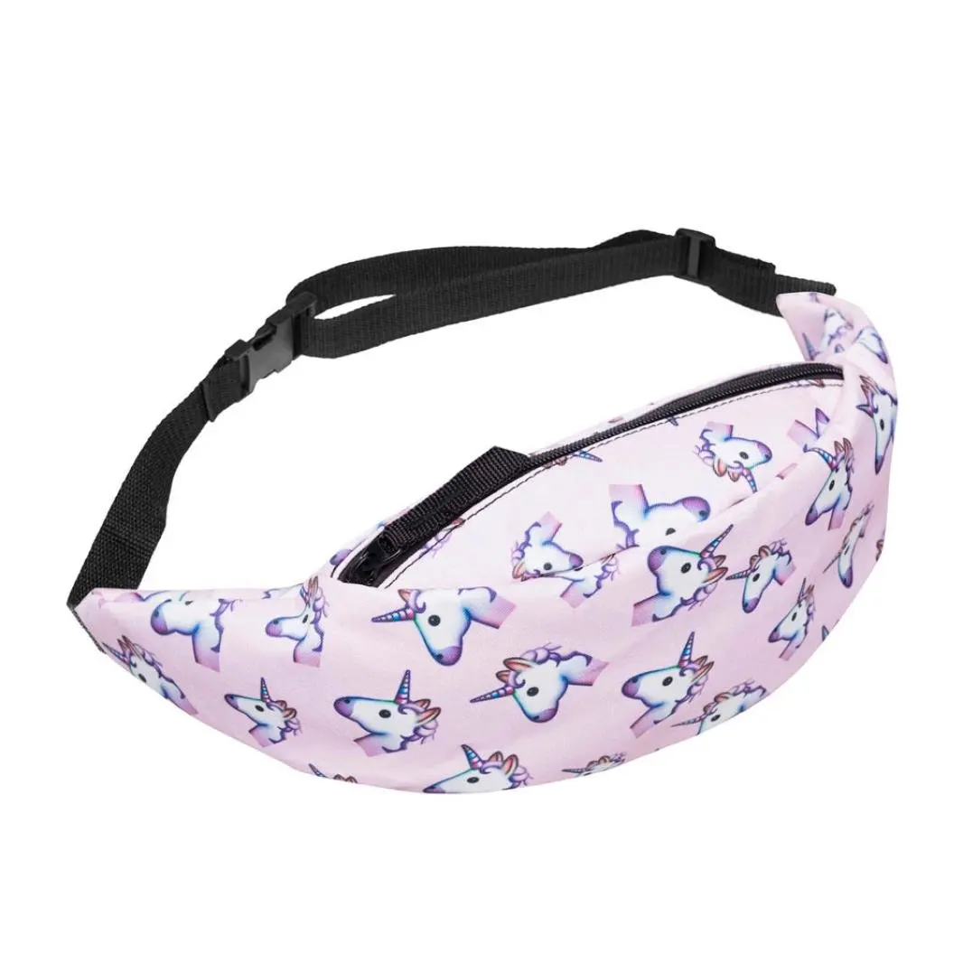 Casual Fanny Pack, Jhuivd Fashion Sports Hiking Running Belt Waist Bag Pink,Fashion Belt Waist Bag,Pink Fanny Pack