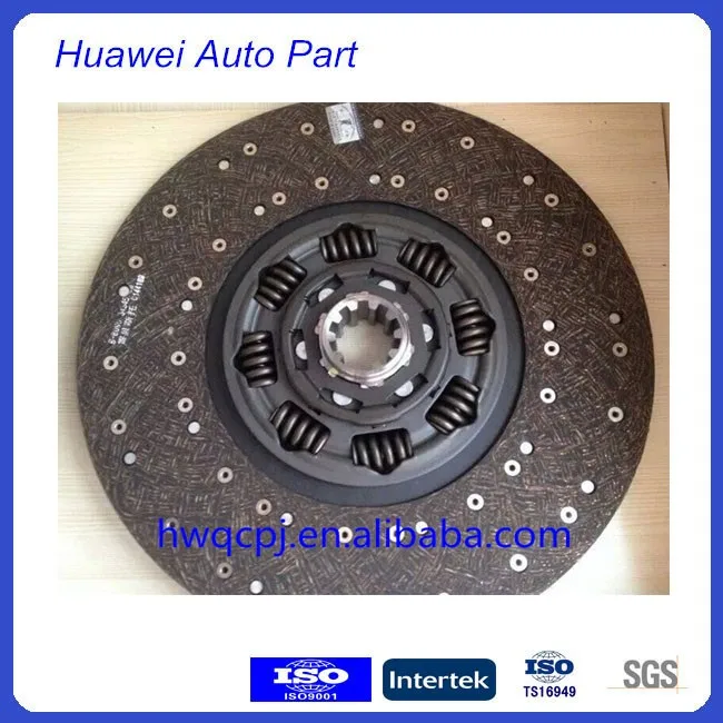 Used truck spare parts clutch disc 430mm