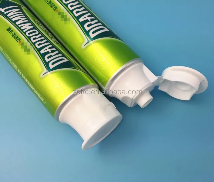 Hot Sale Flip Top Cap 160g Empty Small Laminated Toothpaste Tube Buy