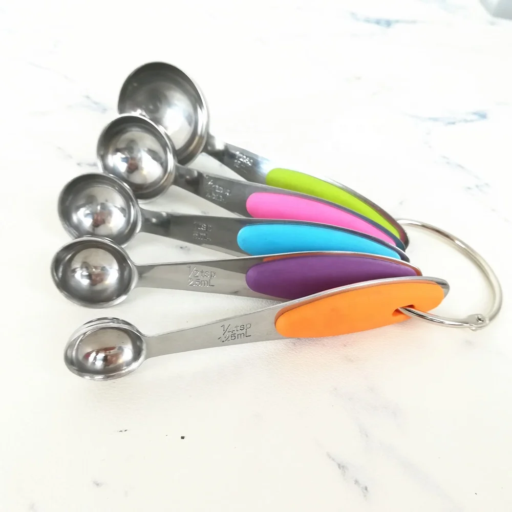 Amazon 2019 10pcs Stainless Steel Measuring Cups and Spoons Set/Baking Measuring Cups