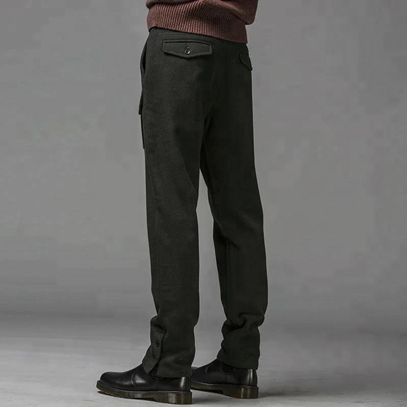 China Casual Warm Winter Wool Trousers Woolen Pants - Buy Woolen Pants ...