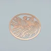Delicate Ancient Chinese style Customized Copper Stainless Steel Etching and Electroplating Bookmark