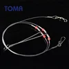 TOMA Stainless Steel Fishing Rigs Wire Leader Rope Line Swivel String Hooks Balance Bracket Fishing Accessories