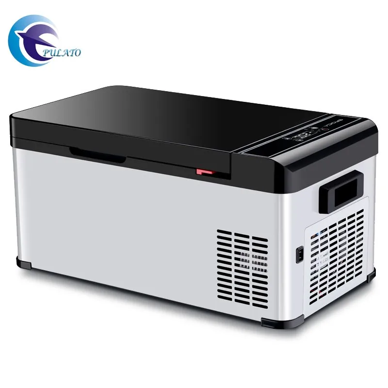 15l Mini Portable Battery Powered Ac Dc 12v Car Fridge Freezer For ...