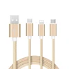 Android IOS USB Cable 3 in 1 with Micro USB Type C Android Charger All In One Sync