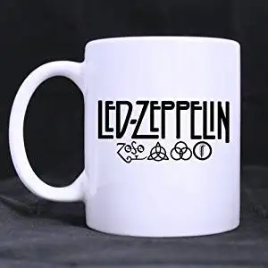Popular Design Custom Office Cup - Led Zeppelin Pattern Custom Morphing Coffee Mug Tea Cup 11 OZ Office Home Cup