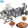 Commercial cheap price chocolate coated peanut cashew nuts walnuts almond making roasting frying processing machine