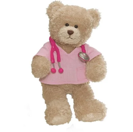 personalized nurse teddy bear