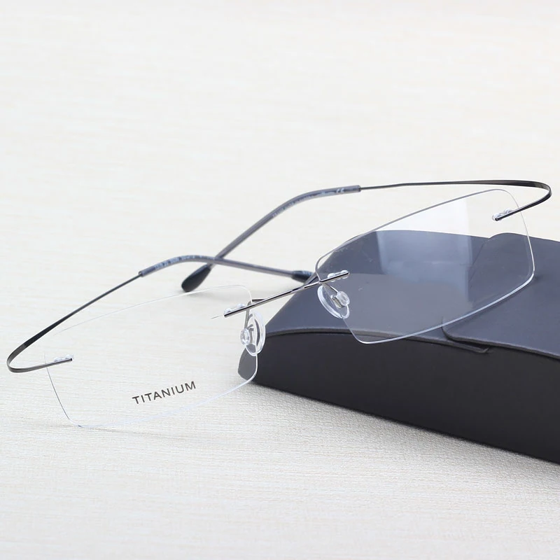 silhouette rimless glasses frames