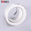 recessed adjustable cob round anti-glare deep cup led ceiling downlight fixture