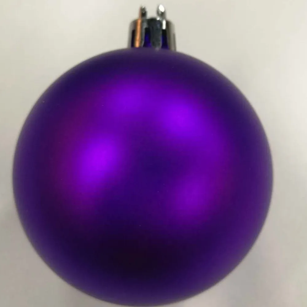 80mm Factory Supplier Christmas Plastic Ball Ornaments Ball For Indoor ...