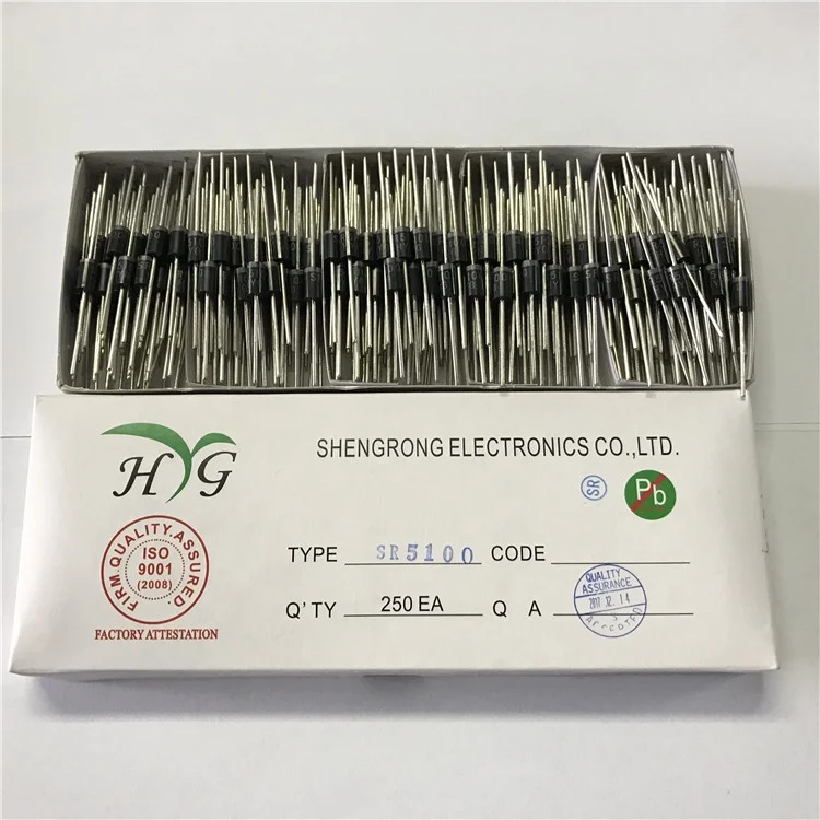 Schottky Diodes Sr5100 Tape Package 5a 100v Sr5100 Rectifier Diodes Sr5100 Buy Schottky Diodes
