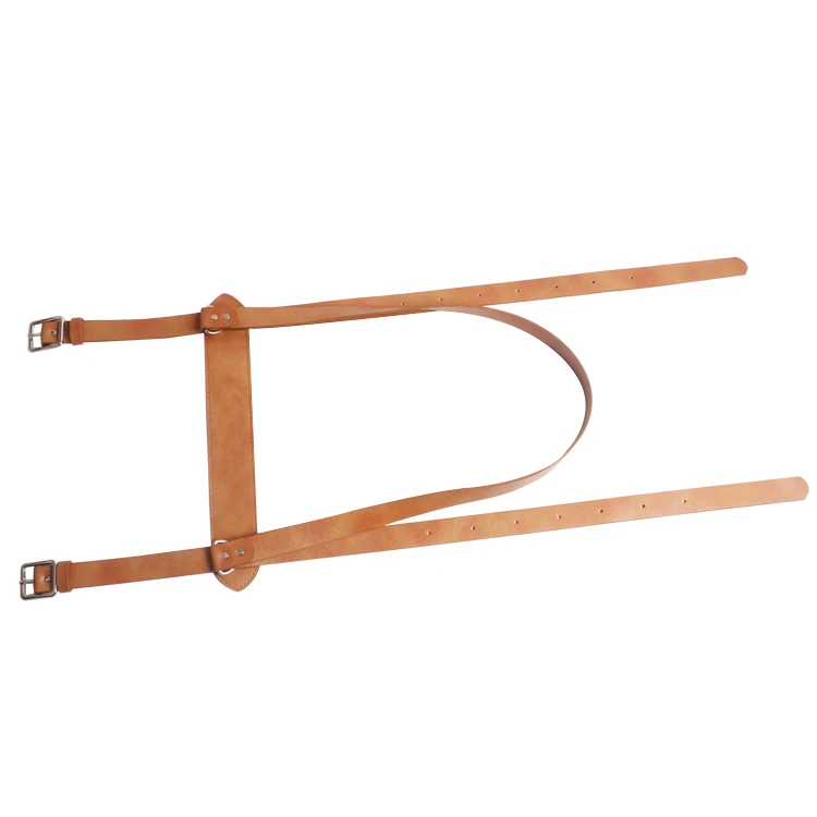 Pu Vegan Leather Yoga Strap Mat Carrier Sling Adjustable Blanket Strap