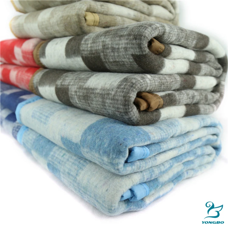 Wholesale Cheap Super Soft Thick Mexican Wool Blanket Army Military