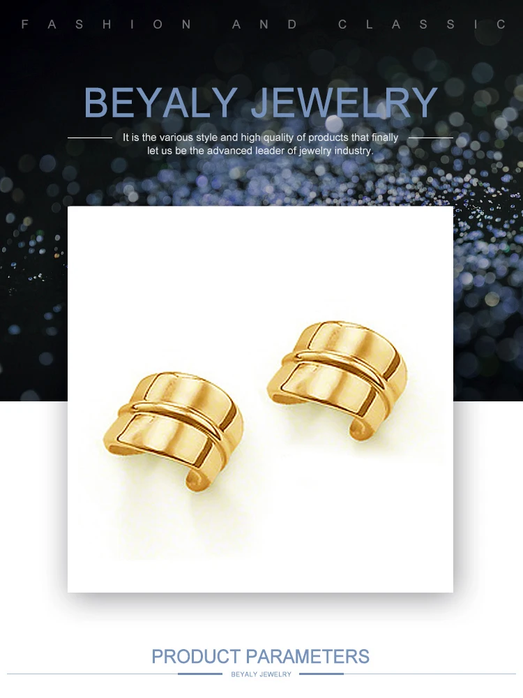 Fashion silver saudi gold wedding earring jewelry for girls