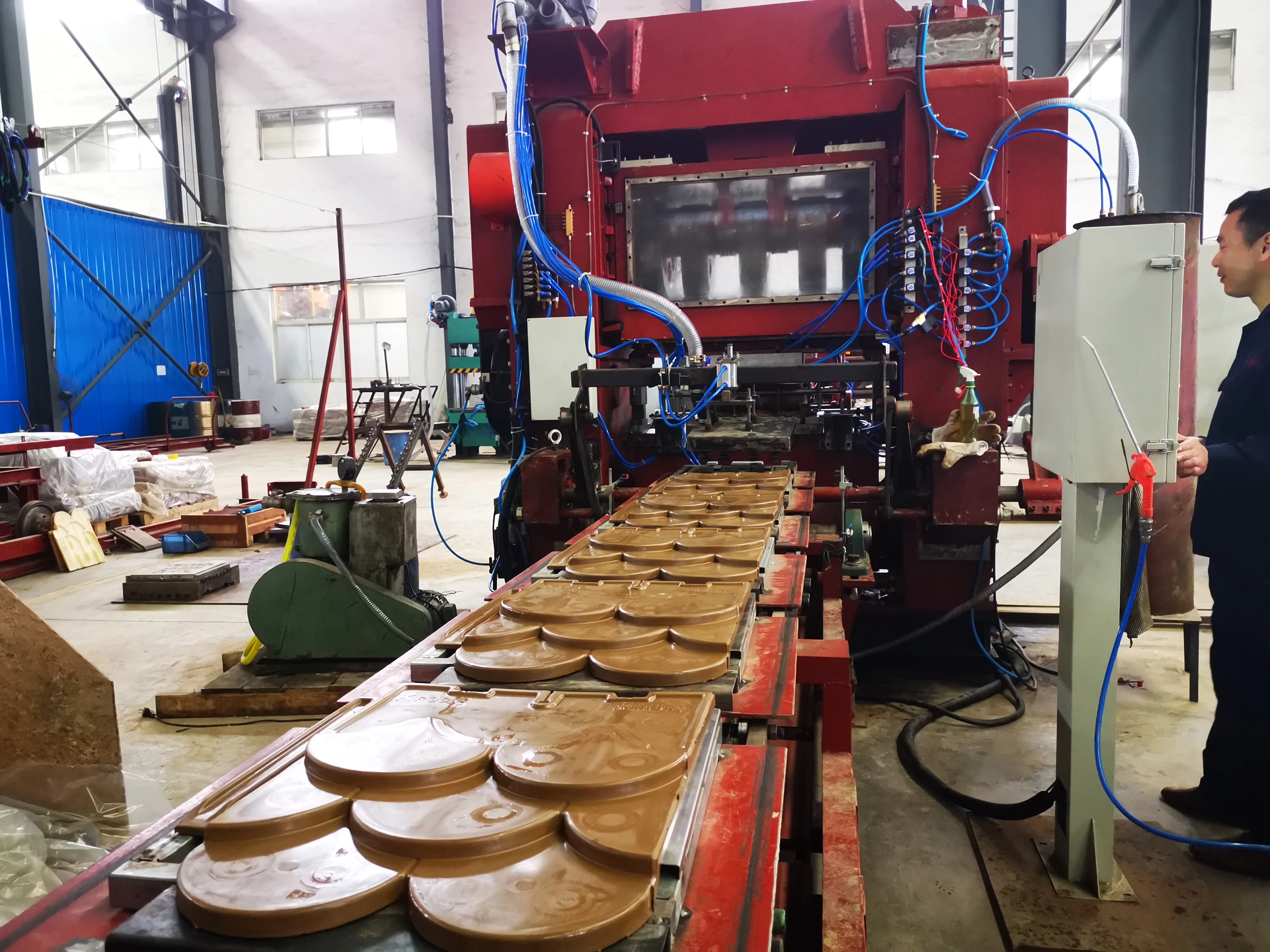 Vacuum Extruder For Clay Tile Roof Production Line Machine And Brick