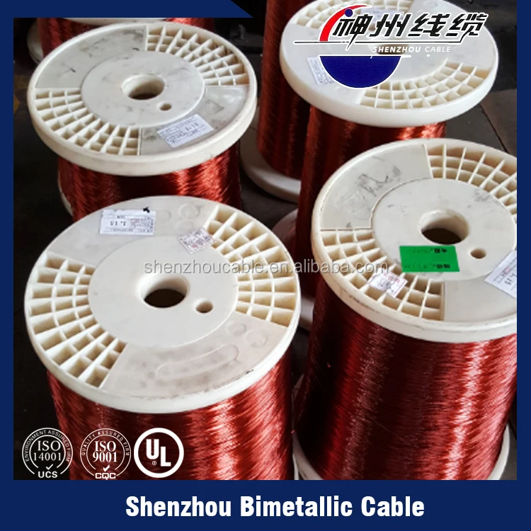 Wire Eiw Aiw Pew Enameled Copper Clad Aluminum Class Polyester Enamelled Wire Insulated Sz