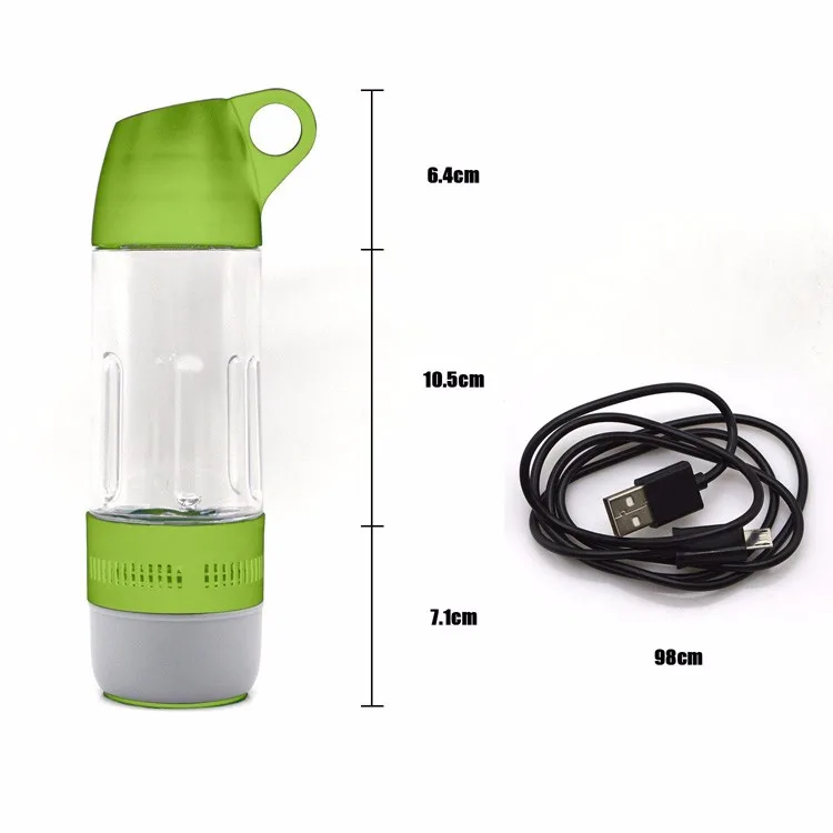 Water Bottle Music Speaker Outdoor Portable Waterproof Wireless Speaker